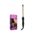 Buy Havells HC4031 7mm thin Chopstick Curler, ceramic barrel ,Fast heat up results into Longlasting maggie Curls for Short & Long hair (Black) + Livon Shake & Spray Hair Serum (100 ml)-New Pack - Purplle