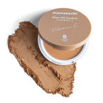 Buy Mamaearth Glow Oil Control Compact SPF 30 with Vitamin C & Turmeric for 2X Instant Glow - 04 Almond Glow (9 gm) - Purplle