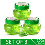 Buy NutriGlow Set of 3 Aloe Vera Moisturizing Massage Gel/ With Goodness of Aloe Vera & Tea Tree Oil/ Skin Hydration (100 gm each) - Purplle