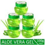 Buy NutriGlow Set of 5 Aloe Vera Moisturizing Massage Gel With Goodness of Aloe Vera & Tea Tree Oil, 100gm each - Purplle