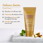 Buy NutriGlow Set of 5 Gold Radiance Booster Facial Foam With Gold Essence & Kesar Extracts, 65 ml each - Purplle