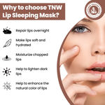 Buy TNW The Natural Wash Lip Sleeping Mask for Overnight Repair| With Vitamin C & Shea Butter | Chemical-Free Lip Care Product 10 gm - Purplle