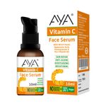 Buy AYA Vitamin C Face Serum (10 ml) | For Skin Hydration, Anti-Ageing, Moisturizing and Brightening | No Paraben, No Silicone, No Mineral Oil - Purplle