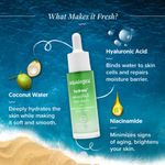 Buy Aqualogica Hydrate+ Face Serum with Coconut Water & Hyaluronic Acid 30ml - Purplle