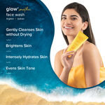Buy Aqualogica Glow+ Smoothie Face Wash with Papaya & Vitamin C 100g - Purplle