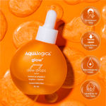 Buy Aqualogica Glow+ Juicy Dew Drops with Vitamin C & Papaya 30 ml - Purplle