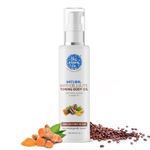 Buy The Moms Co. Natural Anti-Cellulite Toning Body Oil|Tightens, Firms, Tones and Reduces Fat| With Coffee, Turmeric, and Ginger Oil 100 ml - Purplle