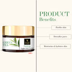 Buy Good Vibes Green Tea Purifying Light Gel Cream (50 gm) - Purplle