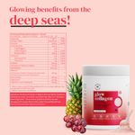 Buy Wellbeing Nutrition Glow Korean Marine Collagen Peptides with SkinAx²™, Glutathione, Resveratrol, DigeZyme™ & Goji Berry for Anti-aging, Hydration & Skin Brightening | Tropical Bliss Flavor - 250g - Purplle