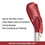 Buy Revlon Colorstay Satin Ink Liquid Lip Color - Silky Sienna - Purplle