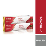 Buy Streax Professional Argan Secret Hair Colourant Cream - Blonde 7 (60 g) (Pack of 2) - Purplle