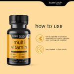 Buy Bare Body Essentials Multivitamin - 60 Capsules - Purplle