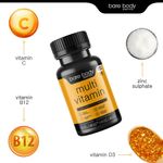 Buy Bare Body Essentials Multivitamin - 60 Capsules - Purplle
