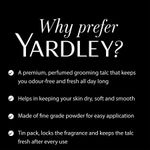 Buy Yardley London - Gold Deodorizing Talc 250g - Purplle