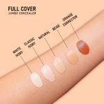 Buy Matt look Full Cover Jumbo Concealer Oil Control Perfect Coverage, Face Makeup, White Ivory (11ml) - Purplle