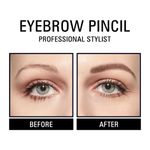 Buy Matt look Eyebrow Pencil Long Lasting Formula Professional Stylist, Brown (1.2 gm) - Purplle