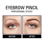 Buy Matt look Eyebrow Pencil Long Lasting Formula Professional Stylist, Dark Brown (1.2 gm) - Purplle