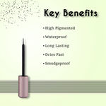 Buy Matt look Line Express Ultimate Precision waterproof Smudge Proof Eyeliner, Jet Black (6ml) - Purplle