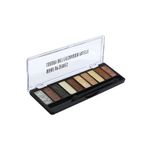 Buy Matt look 10 Colours Eyeshadow Makeup series Luxury Wet Eyeshadow Palette, Multicolor-01, (8gm) - Purplle