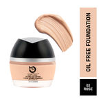 Buy Matt look Oil Free Age Defying Colour Intense Foundation SPF 30/ FPS 30, Rose (50 ml) - Purplle