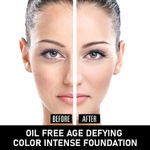Buy Matt look Oil Free Age Defying Colour Intense Foundation SPF 30/ FPS 30, Rose (50 ml) - Purplle