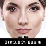 Buy Matt look CC Conceal N Cover Oil-Free SPF-15, Ivory (45gm+2.5gm) - Purplle