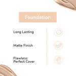 Buy Matt look Undercover 24H B217Full Coverage Matte Foundation & Oil Control, White Ivory (30 ml) - Purplle