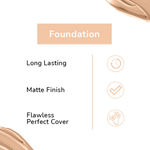 Buy Matt look Undercover 24H Full Coverage Matte Foundation & Oil Control, Classic Ivory (30 ml) - Purplle