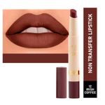 Buy Matt look Velvet Smooth Non-Transfer, Long Lasting & Water Proof Lipstick, Irish Coffee (2gm) - Purplle