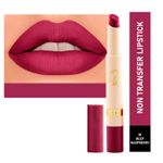Buy Mattlook Velvet Smooth Non-Transfer, Long Lasting & Water Proof Lipstick, Deep Raspberry (2 gm) - Purplle