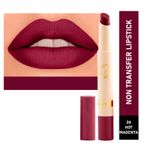 Buy Mattlook Velvet Smooth Non-Transfer, Long Lasting & Water Proof Lipstick, Hot Magenta (2 gm) - Purplle
