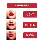 Buy Matt look Power Last Lip Stain Crayon Lipstick, Rich Colour, Non Transfer, Mask Proof & Luxurious Creamy Matte, Bubble Gum (1.3 gm) - Purplle