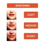 Buy Mattlook Power Last Lip Stain Crayon Lipstick, Rich Colour, Non Transfer, Mask Proof & Luxurious Creamy Matte, Peach Day (1.3 gm) - Purplle