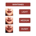Buy Mattlook Power Last Lip Stain Crayon Lipstick, Rich Colour, Non Transfer, Mask Proof & Luxurious Creamy Matte, Cute Nude (1.3 gm) - Purplle