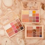 Buy Mattlook 15 in 1 Baked Highlighter & Eyeshadow Palette, Face Makeup, Multicolor-1 (33.6 gm) - Purplle