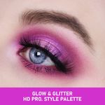 Buy Mattlook Face Makeup Glow & Glitter HD PRO Style Palette, Hollywood Collection (18 gm) - Purplle