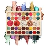 Buy Mattlook 41 Colours HD PRO Glam Palette, Multicolor-2 (41.6 gm) - Purplle