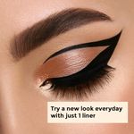 Buy Matt look Perfect Stay Style Muse Eyeliner 24 Hours Jet Black (1gm) - Purplle