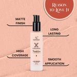 Buy Half N Half Cover Concealer Foundation Natural Longwearing Overtime Base SPF 15, Light (35g) - Purplle