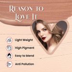 Buy Half N Half Skinfit Anti-Pollution, Deep Hydration and Oil Foundation, Natural (40 ml) - Purplle