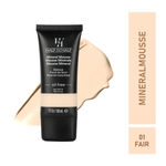 Buy Half N Half Mineral Mousse Oil Free Foundation Light SPF-20, Fair (30ml) - Purplle