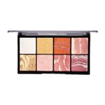 Buy Half N Half HD PRO, Ultra Glow Multicolour Baked Highlighter Palette, Multicolor-02 (24g) - Purplle