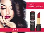 Buy Half N Half Velvet Matte Texture Lipstick My Colour, Brave-Red (3.8gm) - Purplle