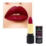 Buy Half N Half Velvet Matte Texture Lipstick My Colour, Ruby-Woo (3.8 gm) - Purplle