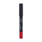 Buy Half N Half Matte Lip Crayon Velvet Soft & Long Lasting, 24h Super Stay, 01 Hot Red (3.5gm) - Purplle