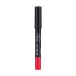 Buy Half N Half Matte Lip Crayon Velvet Soft & Long Lasting, 24h Super Stay, 02 Go Red (3.5gm) - Purplle