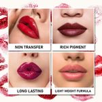 Buy Half N Half Matte Lip Crayon Velvet Soft & Long Lasting, 24h Super Stay, 11 Deep Magenta (3.5 gm) - Purplle