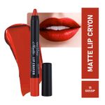 Buy Half N Half Matte Lip Crayon Velvet Soft & Long Lasting, 24h Super Stay, 15 Gossip (3.5gm) - Purplle