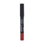 Buy Half N Half Matte Lip Crayon Velvet Soft & Long Lasting, 24h Super Stay, 17 Born Brown (3.5 gm) - Purplle