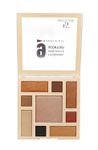 Buy Half N Half 9 Eyeshadow & Highlighter & Contour Makeup Kit Multicolour Palette 01 (18 gm) - Purplle